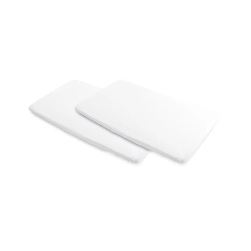Weekend Shopping Rush Maxi-Cosi Iris2/Calao Light Bedsheets - 2 Pack - White