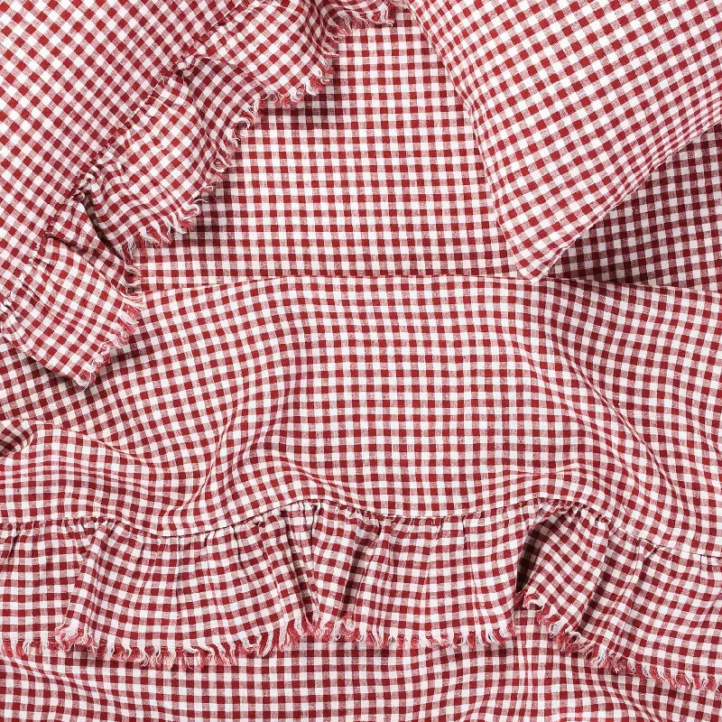 Crazy Price Cuts NEW - Mulberry Gingham Fitted Sheet