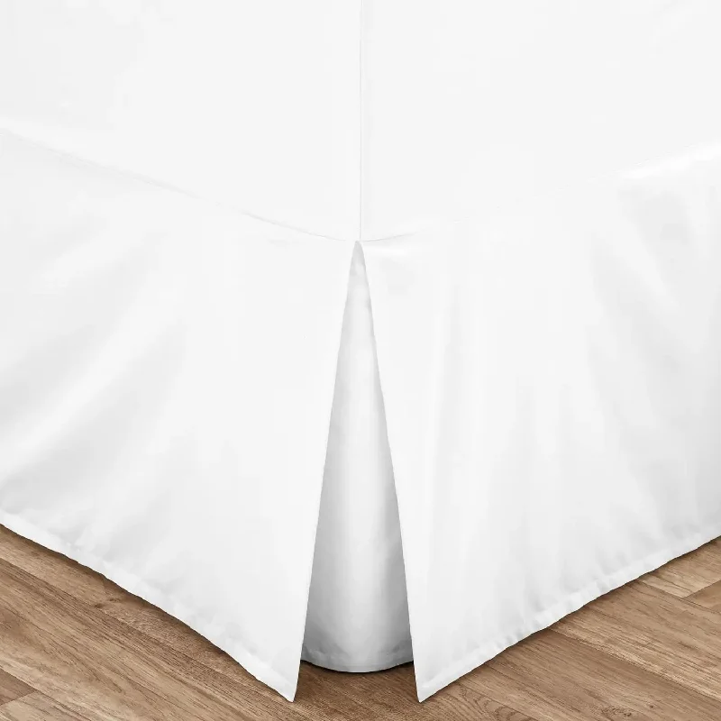 Don’t Miss These Deals 150 Thread Count White Base Valance Sheet Cotton Percale