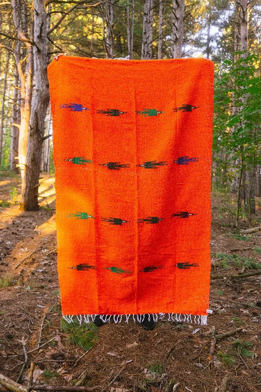 Weekend Steals Orange Thunderbird Blanket