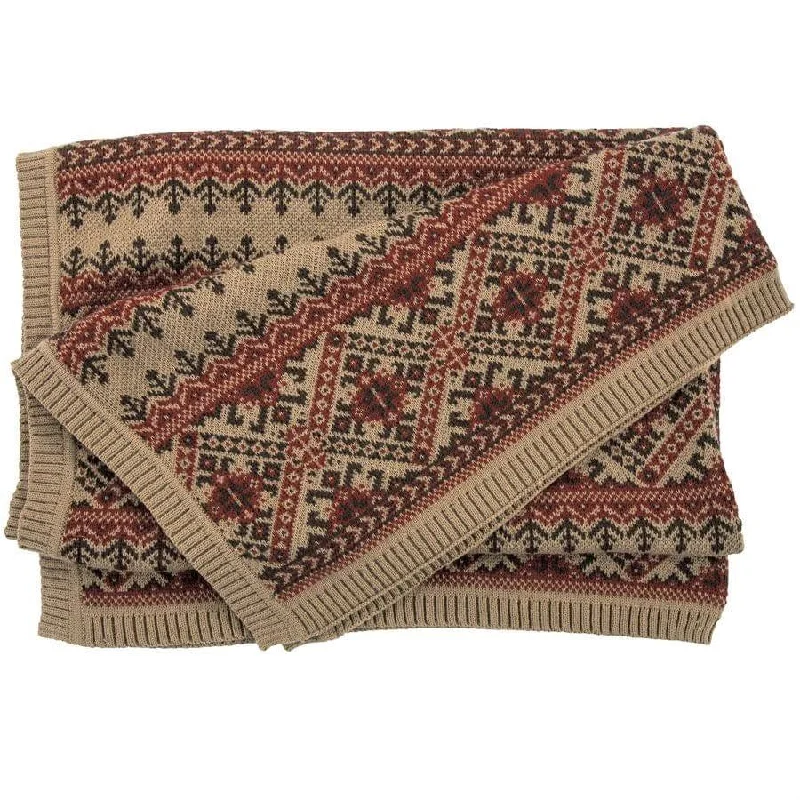 Weekend Savings Bonanza Owyhee Knitted Throw Blanket