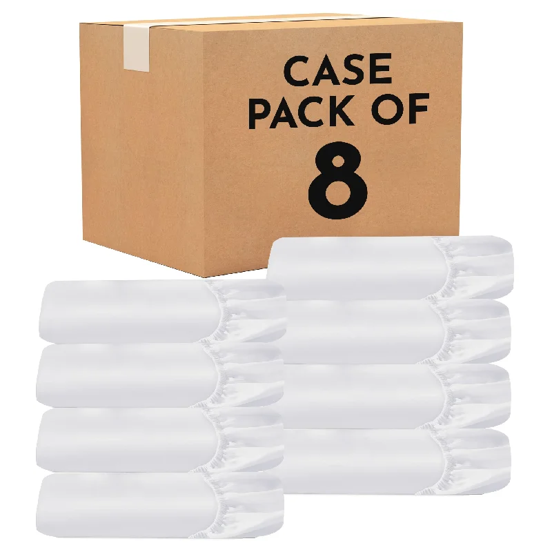 Price Slash Alert Pack of 8 Fitted Sheets - 400 Thread Count - Dream Comfort