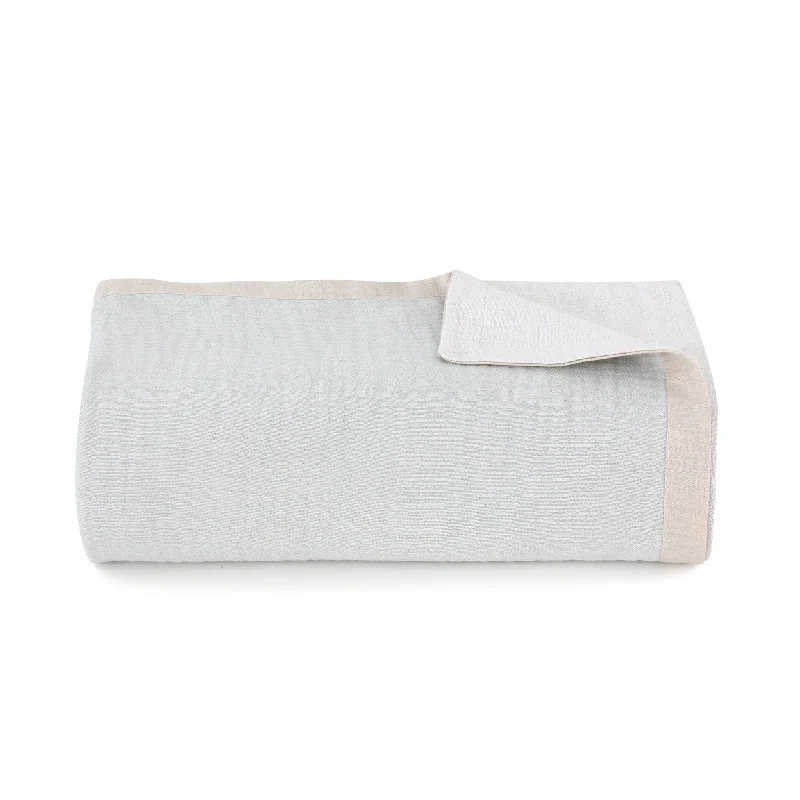 Weekend Best Buys Jade Green Cotton Frame Muslin Throw Blanket