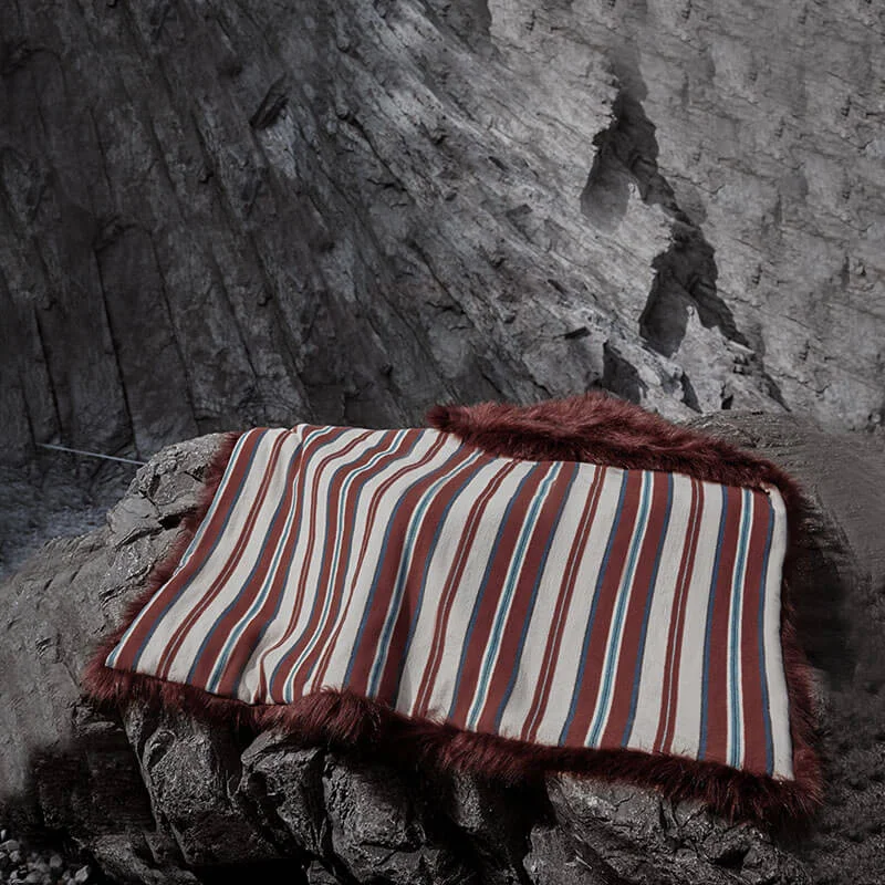 Weekend Hot Picks Red Earth Canyon Faux Fur Throw