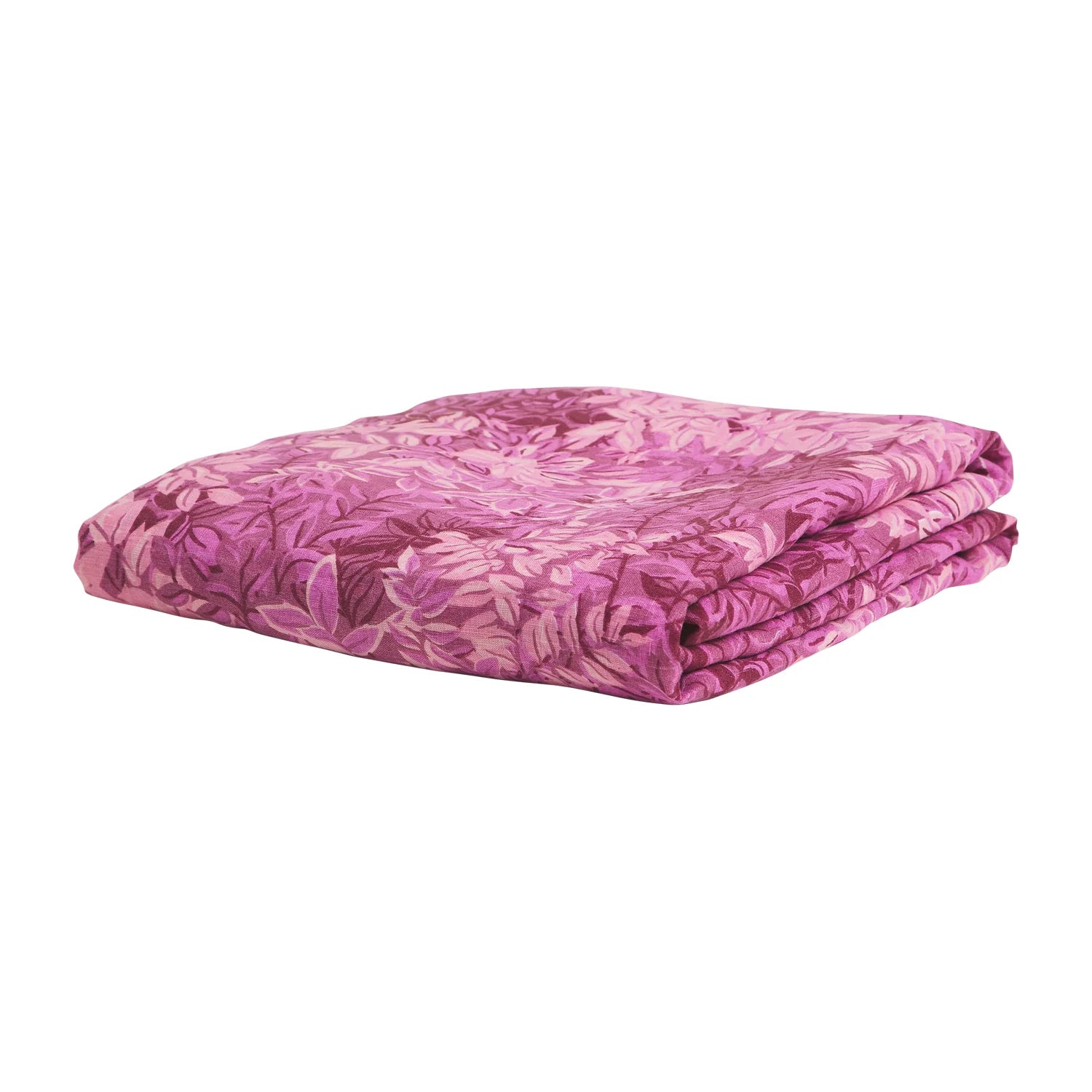 Weekend Hot Savings Sage x Clare Alka Linen Fitted Sheets - Plumberry