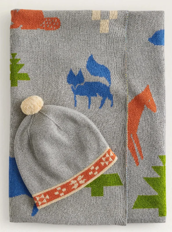 Shop & Save Shared Path Baby Blanket & Beanie