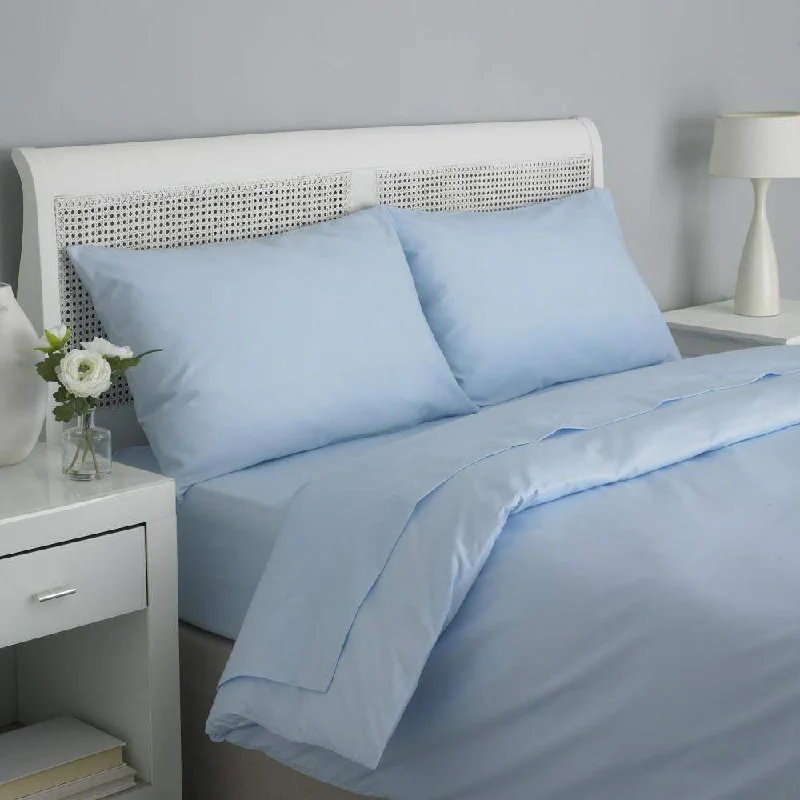 Limited-Time Deal Sky Blue Bedding (Fitted & Flat Sheets, Duvet Covers)