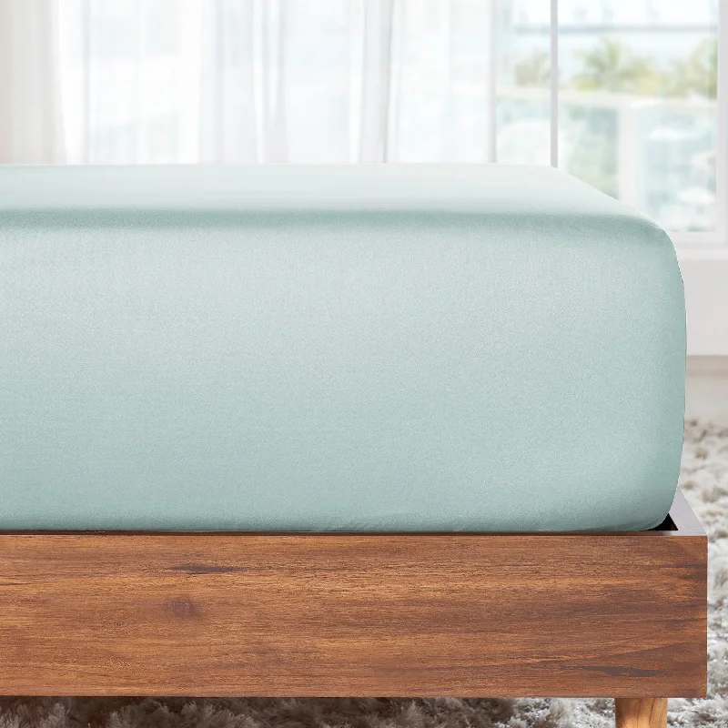 Weekend Only Steals Fitted Sheet Only - 100% Cotton Sateen - Everyday Soft