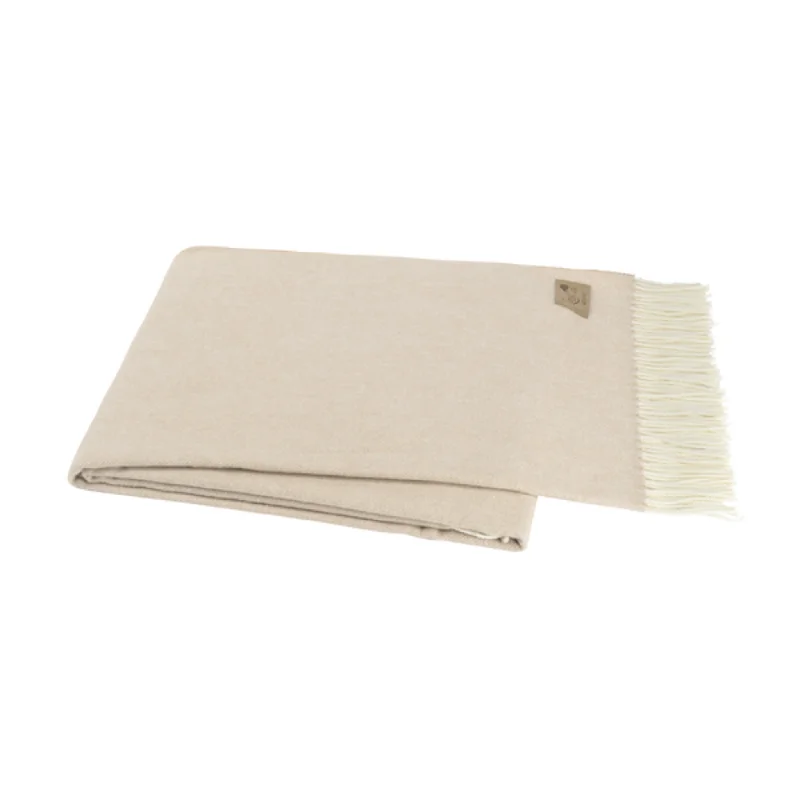 Weekend Hot Bargains Soft Linen Herringbone Throw