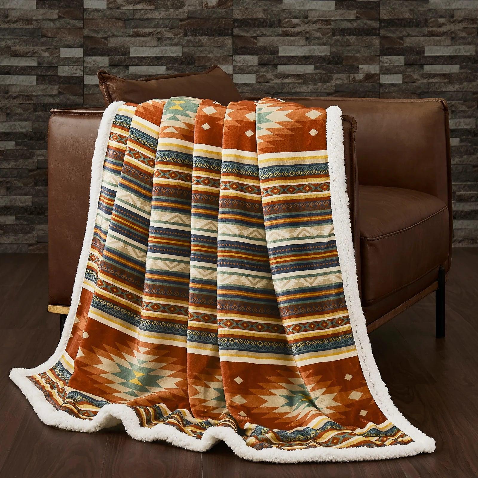 Weekend Clearance Frenzy Southwest Soul Sherpa Throw