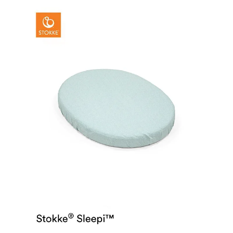 Weekend Special Discounts Stokke Sleepi V3 Mini Fitted Sheet - Dots / Sage