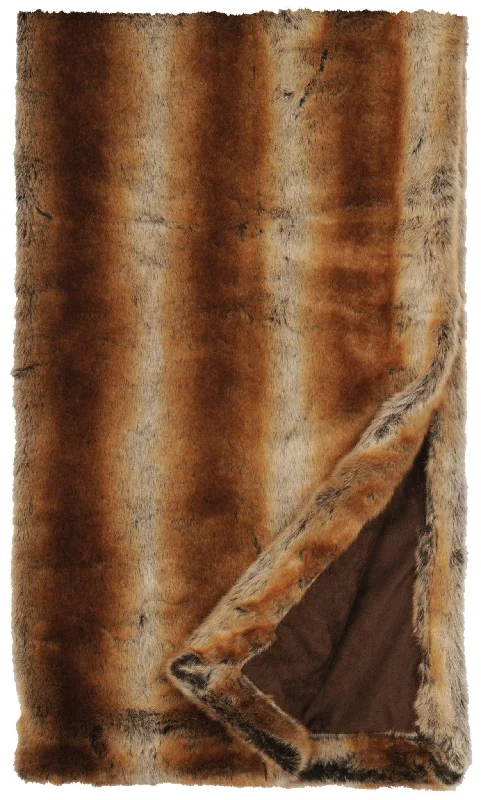 Best Price Guarantee Stylish Chinchilla Faux Fur Blanket