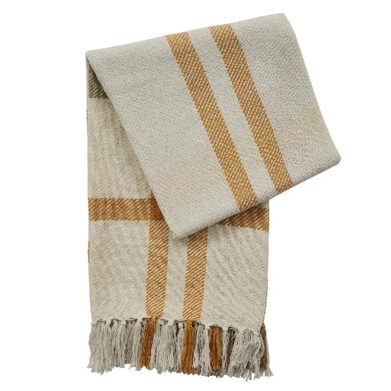 Price Slash Event Sunflower Plaid Throw Blanket