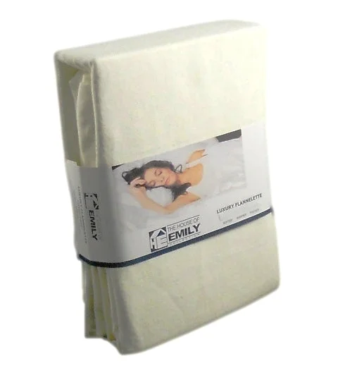 Weekend Deals Galore Super King Size 18" Deep Brushed Cotton Turkish Flannelette Fitted Sheet Cream Weekend Deals Galore Super King Size 18" Deep Brushed Cotton Turkish Flannelette Fitted Sheet Cream