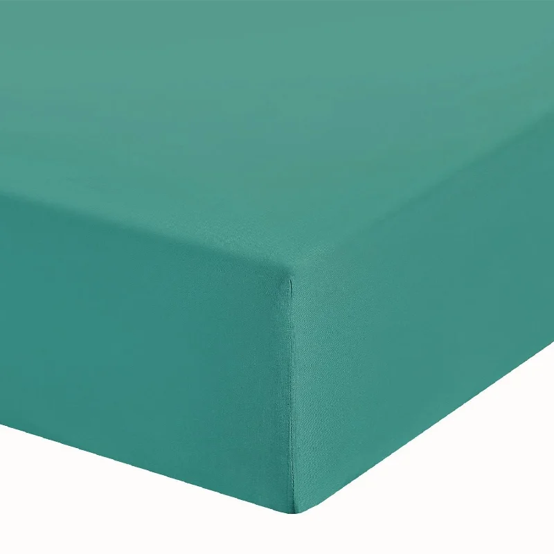 Weekend Discount Extravaganza Teal Double Bed Fitted Sheet 10" Deep Fully Elasticated Weekend Discount Extravaganza Teal Double Bed Fitted Sheet 10" Deep Fully Elasticated