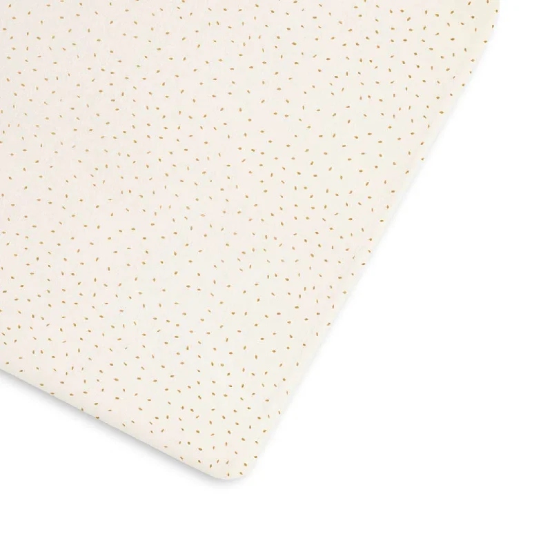 Super Low Prices The Little Green Sheep Organic Cot & Cot Bed Fitted Sheet - Linen Rice