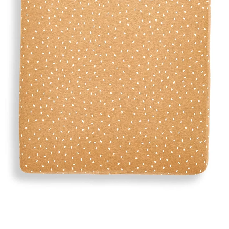 Unbeatable Prices The Little Green Sheep Organic Crib Fitted Sheet - Honey Rice