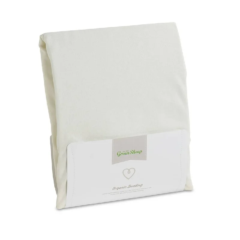 Weekend Big Savings The Little Green Sheep - Organic Jersey Fitted Sheet - Single 90x190cm Weekend Big Savings The Little Green Sheep - Organic Jersey Fitted Sheet - Single 90x190cm
