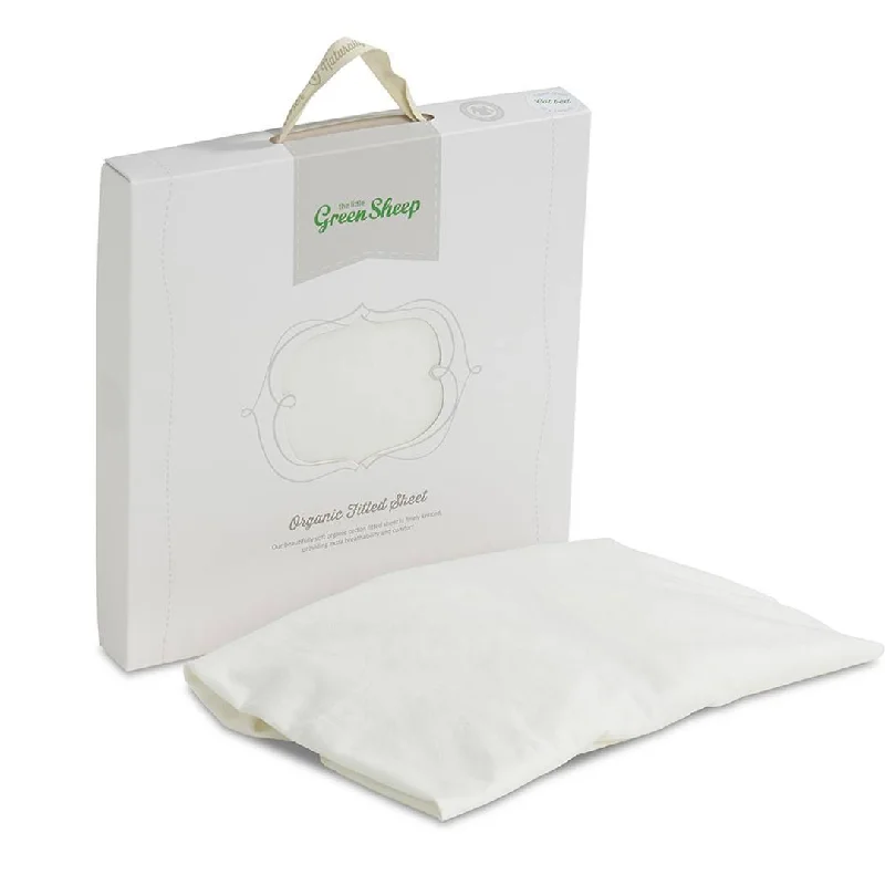 Weekend Shopping Extravaganza The Little Green Sheep - Organic Jersey Fitted Sheet - Stokke/Leander 70x120cm Weekend Shopping Extravaganza The Little Green Sheep - Organic Jersey Fitted Sheet - Stokke/Leander 70x120cm