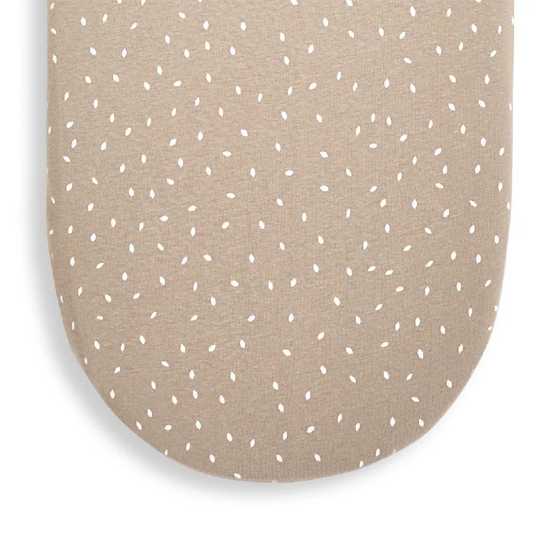 Weekend Best Deals The Little Green Sheep Organic Moses Basket Fitted Sheet - Truffle Rice Print Weekend Best Deals The Little Green Sheep Organic Moses Basket Fitted Sheet - Truffle Rice Print