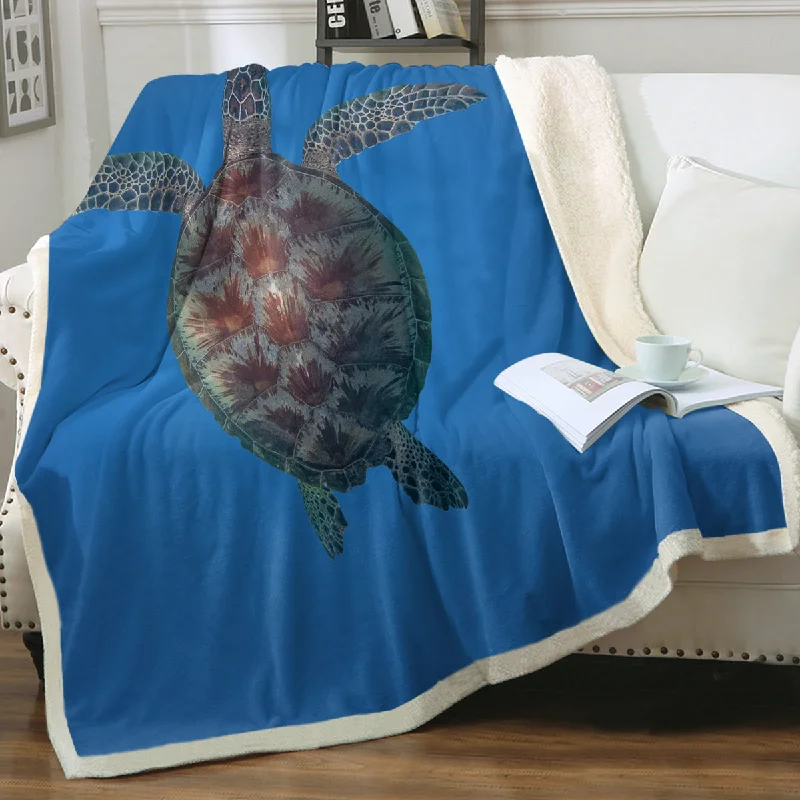 Weekend Sale Extravaganza Turtle Soft Sherpa Blanket