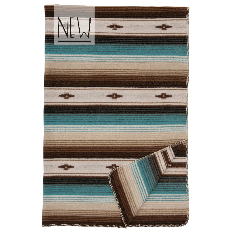 Exclusive Offer Yara Azul Serape Throw Blanket